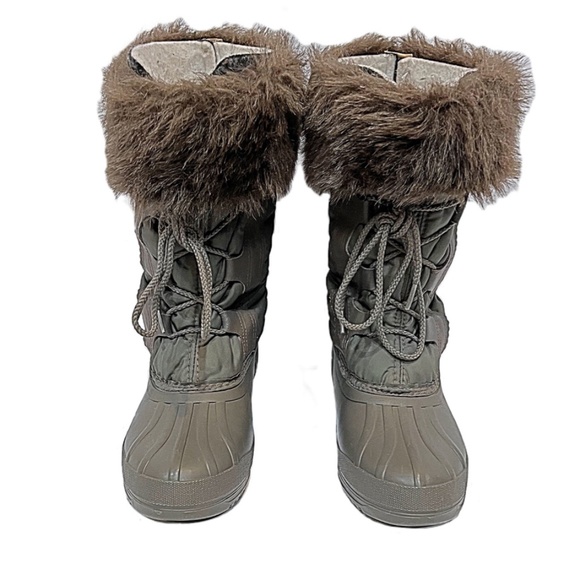 Vintage Sorel Kaufman Nylon Waterproof Snow Winter Rain Duck Boots, Sz 7 - Picture 6 of 12